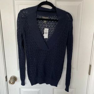 Banana Republic Navy Sweater XS